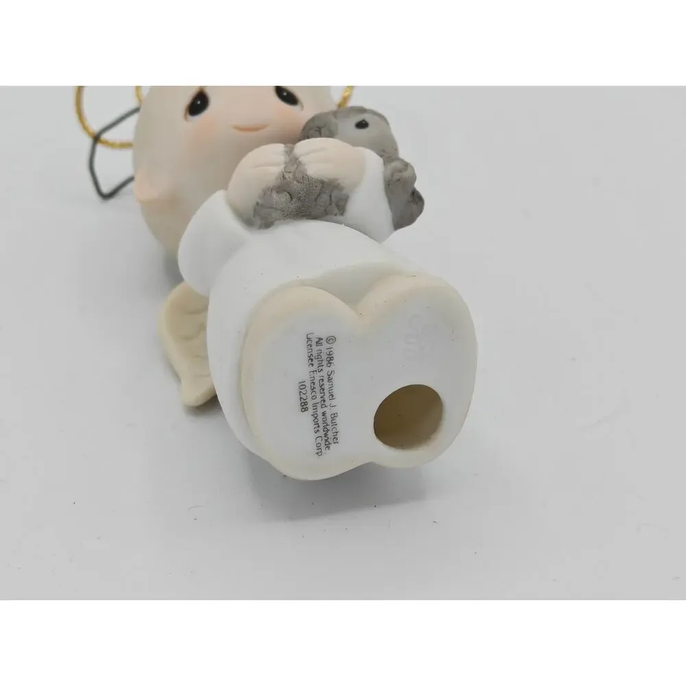 Precious Moments Shepherd of Love 1022888 Enesco 1986 Porcelain Ornament